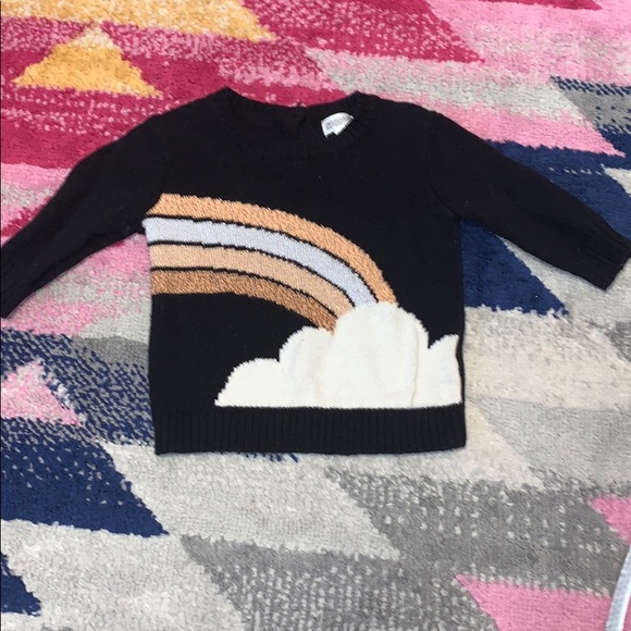 Gymboree Rainbow Cloud Sweater 